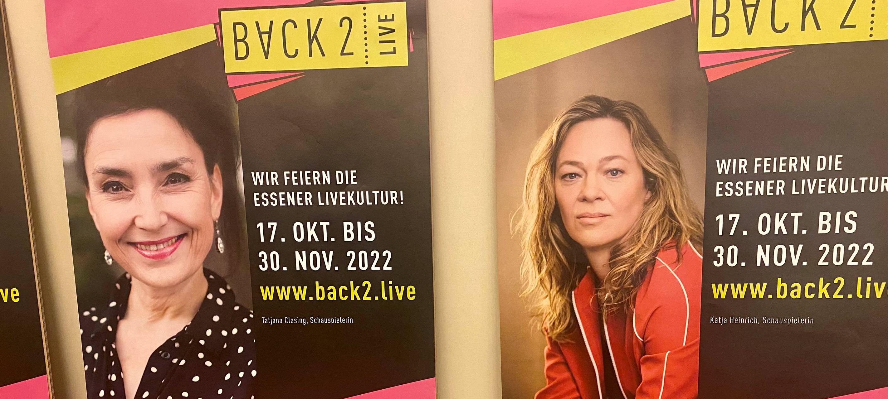 "Back2live" in Essen: Große Show-Reihe zur Wiederbelebung der Kultur nach Lockdown-Jahren