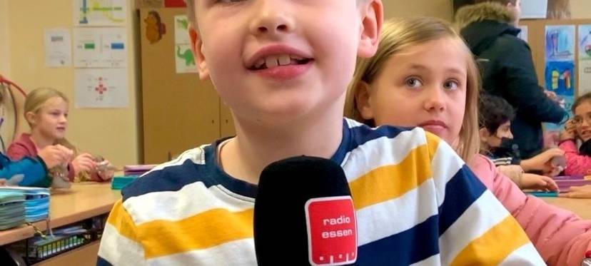 Radio Essen-Verkehrssicherheitsaktion: Wir kommen mit unserem Elch Emil zu Euch