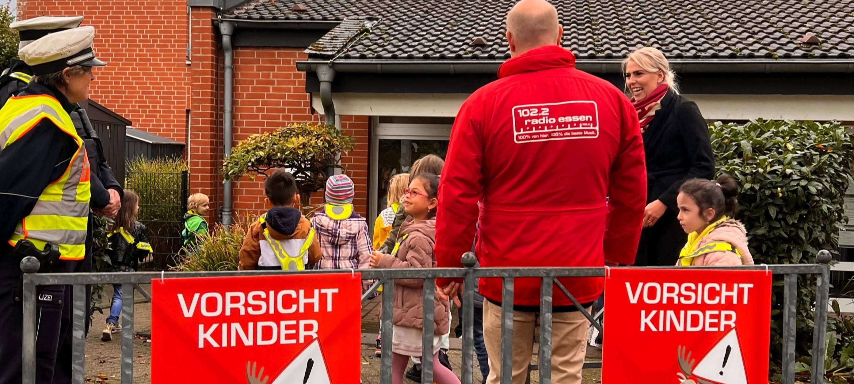 Radio Essen-Verkehrssicherheitsaktion: Wir kommen mit unserem Elch Emil zu Euch