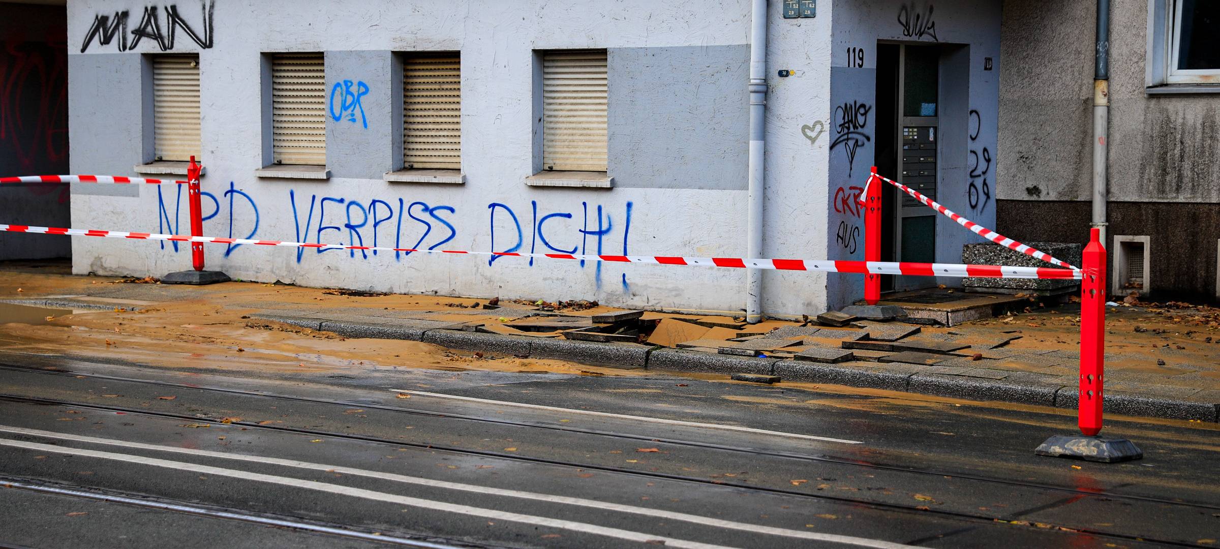Wasserrohrbruch in Essen: Anwohner ohne Wasser