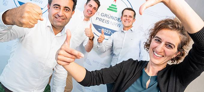 Firma aus Essen bekommt Gründerpreis vom Land