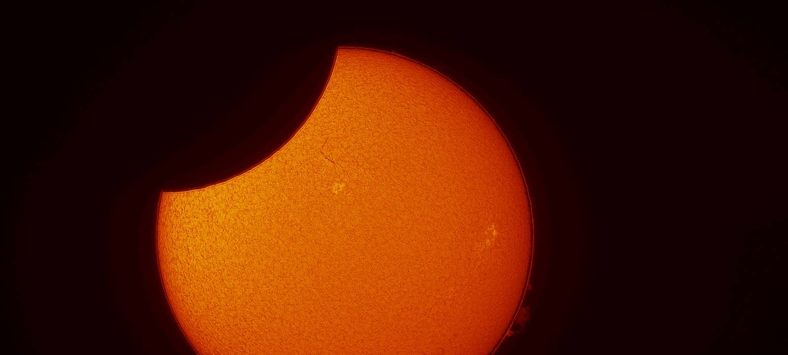 Naturschauspiel in Essen: Teilweise Sonnenfinsternis zu sehen