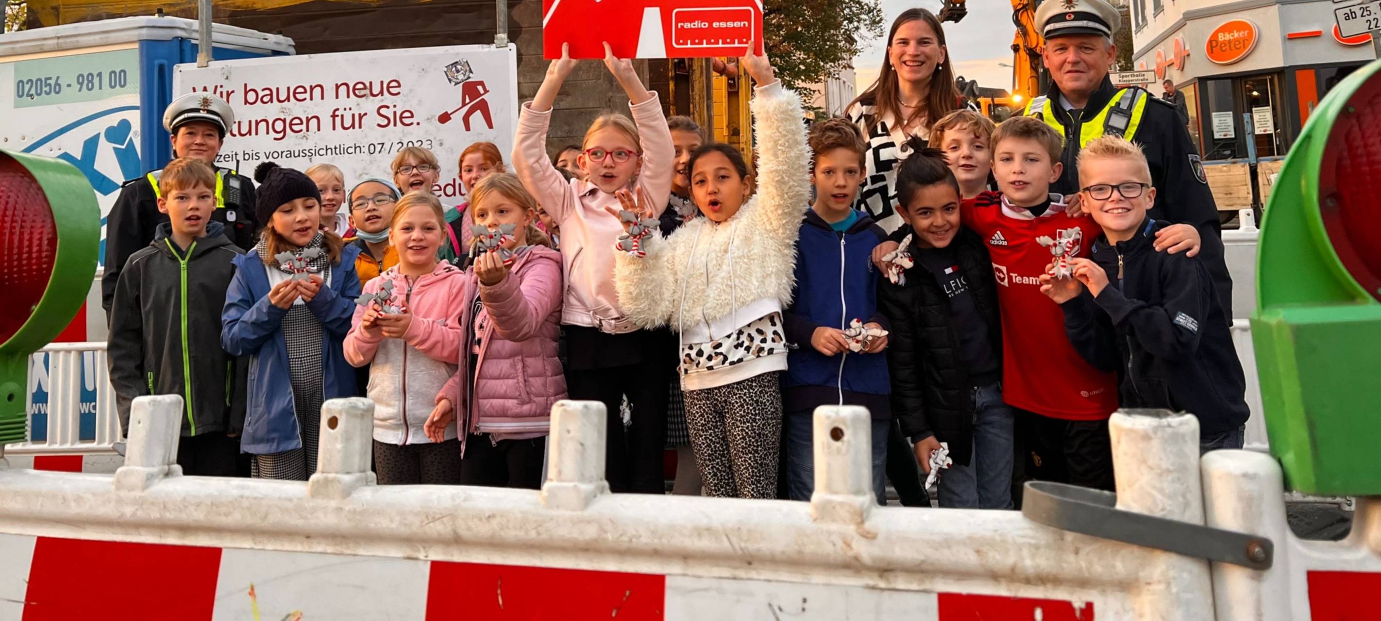 Radio Essen-Verkehrssicherheitsaktion: Wir kommen mit unserem Elch Emil zu Euch