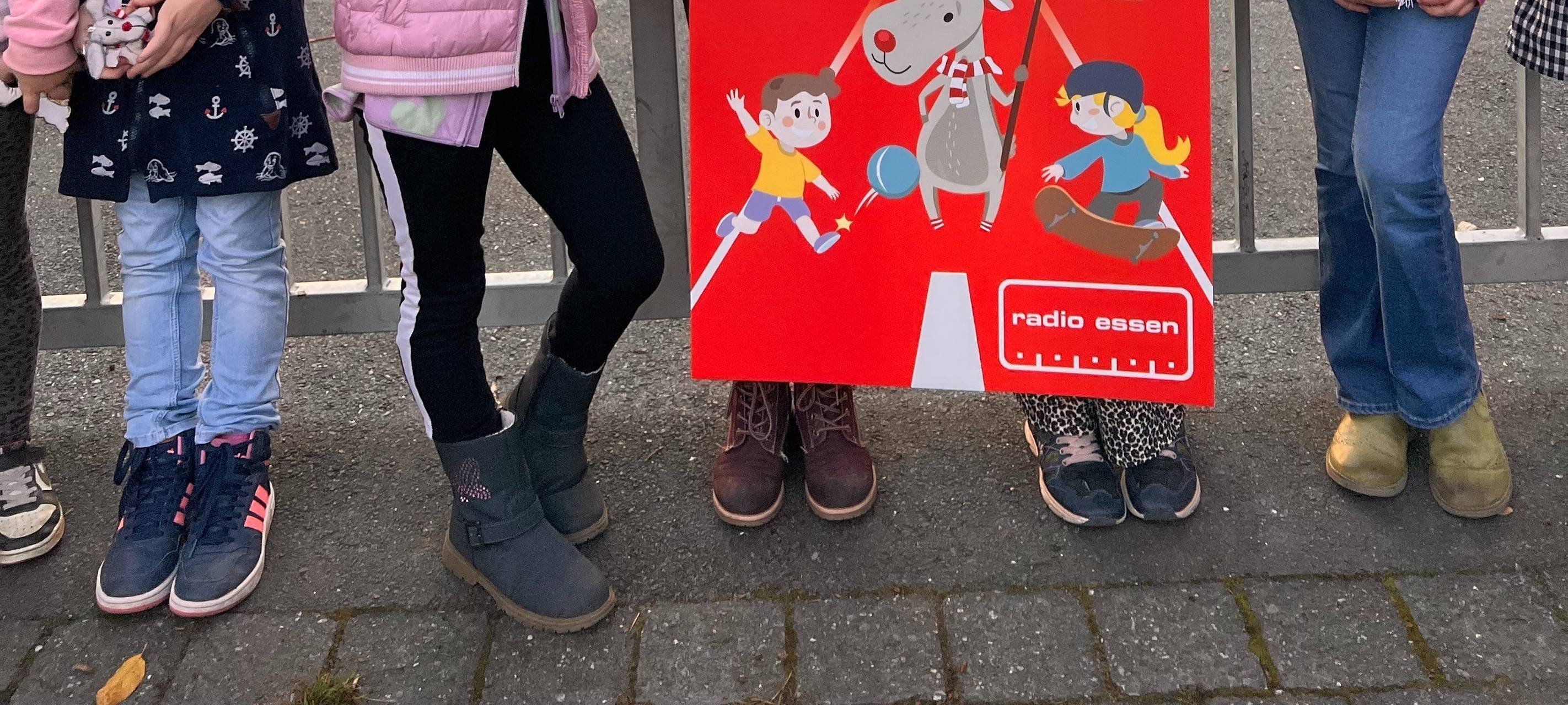 Radio Essen-Verkehrssicherheitsaktion: Wir kommen mit unserem Elch Emil zu Euch