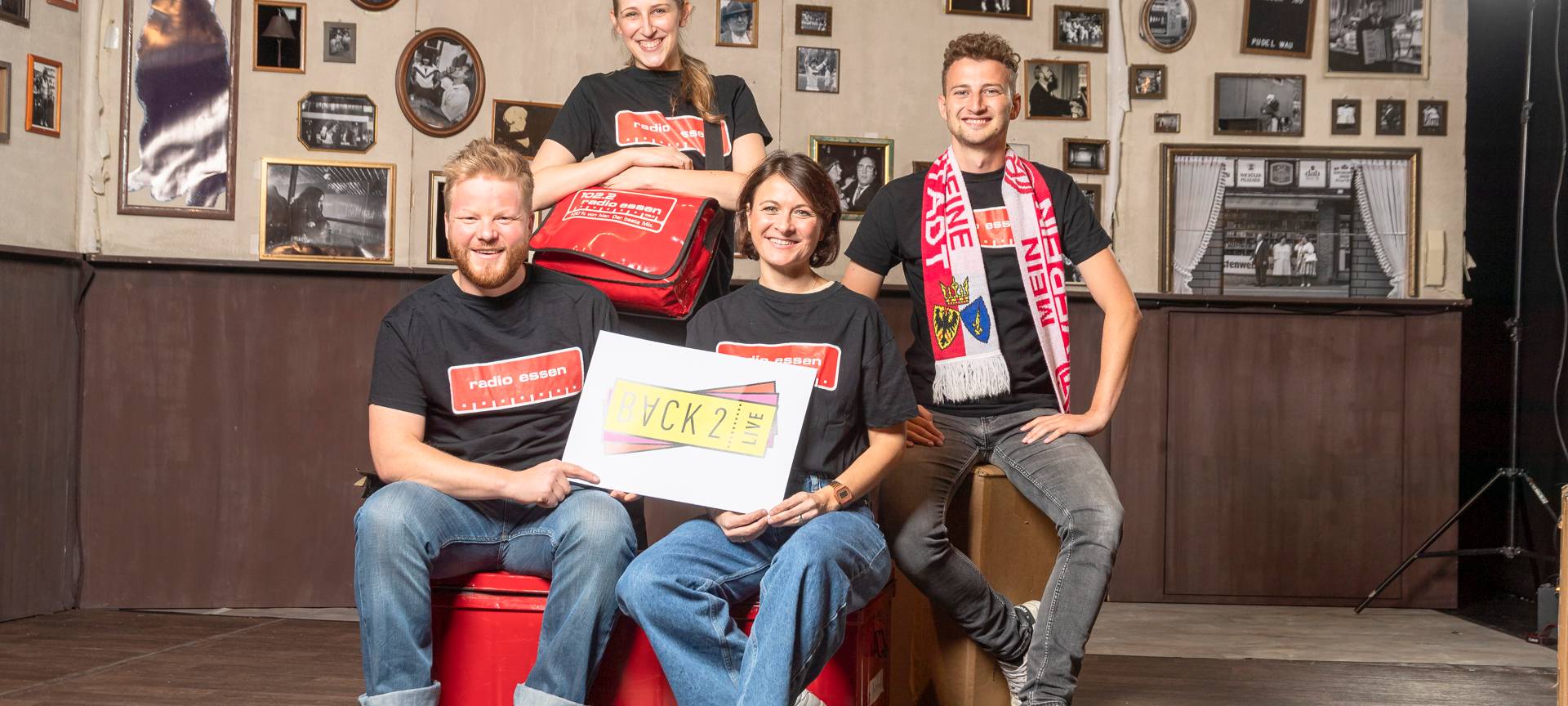 Back2live: Radio Essen-Frühschicht beim Ruhrfaust