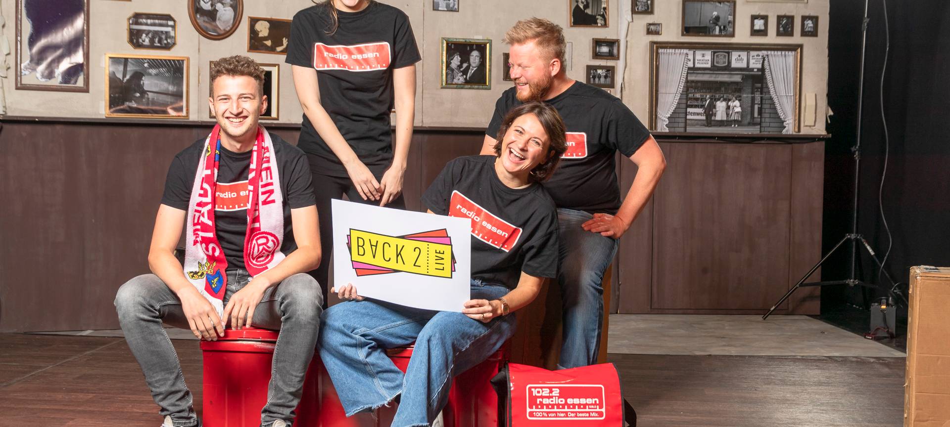 Back2live: Radio Essen-Frühschicht beim Ruhrfaust