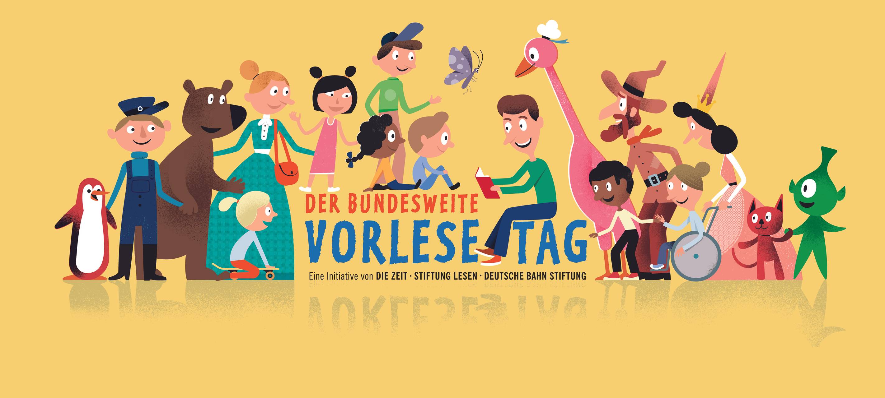 Schüler in Essen lesen Geschichten vor am bundesweiten Vorlesetag