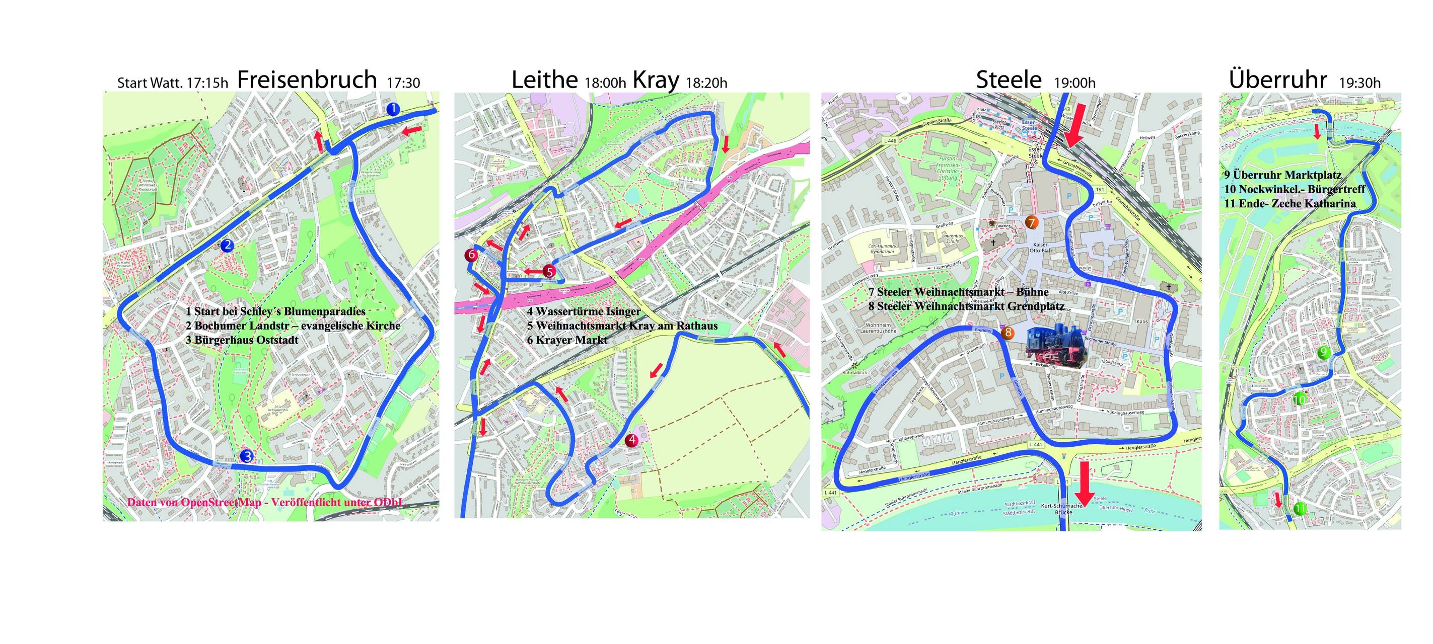 Essen: Weihnachtliche Trecker-Rundfahrt für den guten Zweck