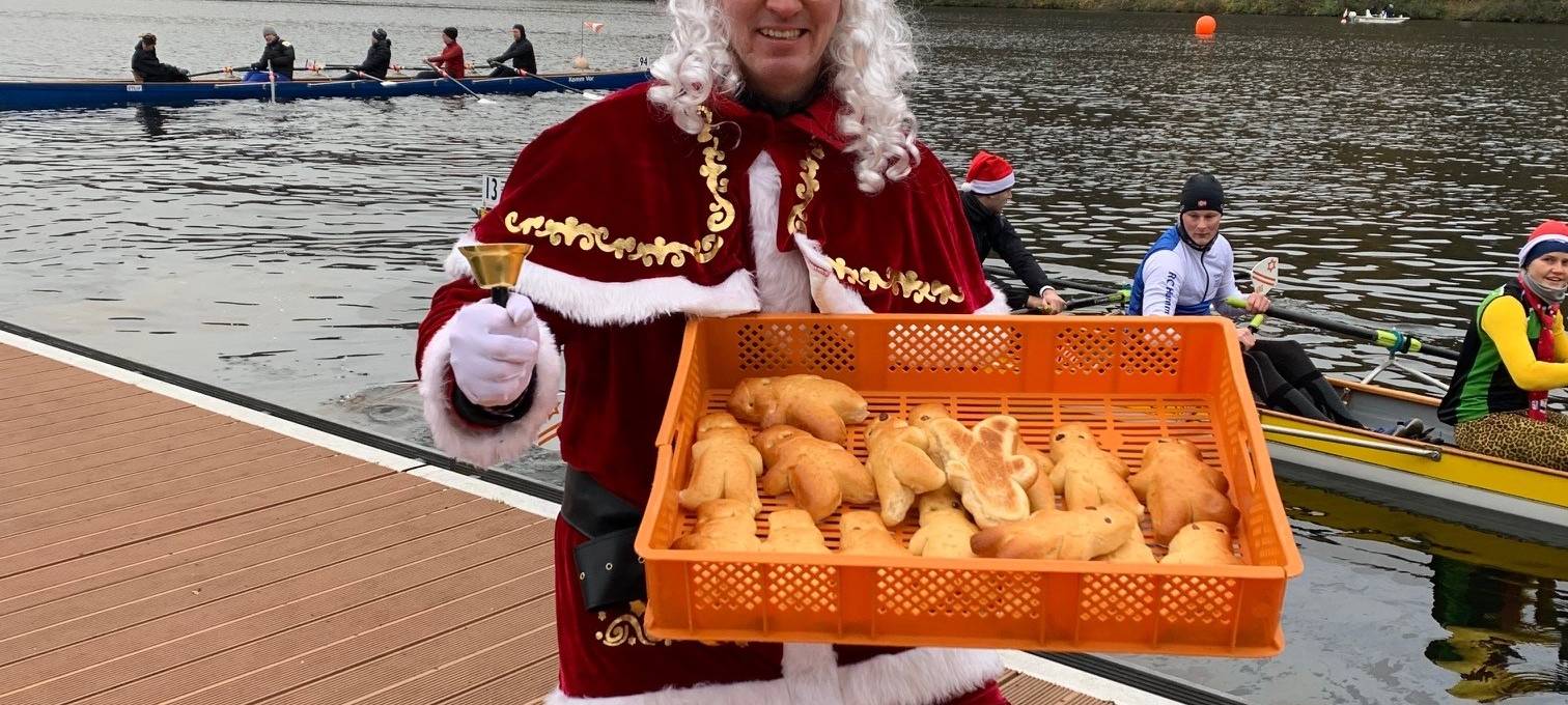 Weihnachtliche Ruderregatta in Essen