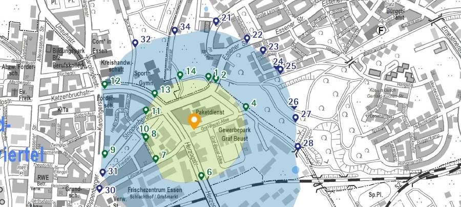 Bombe in Essen: Live-Ticker zur Bombenentschärfung im Nordviertel