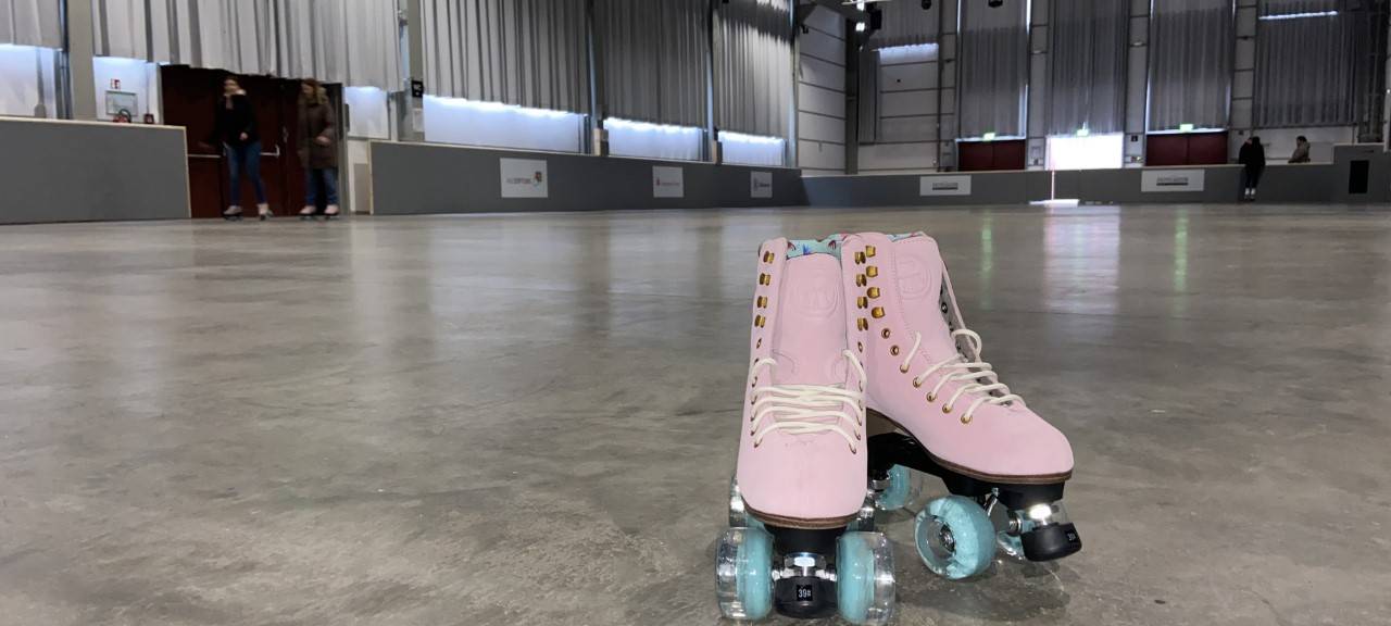 Rollschuhbahn in Essen eröffnet statt Eisbahn