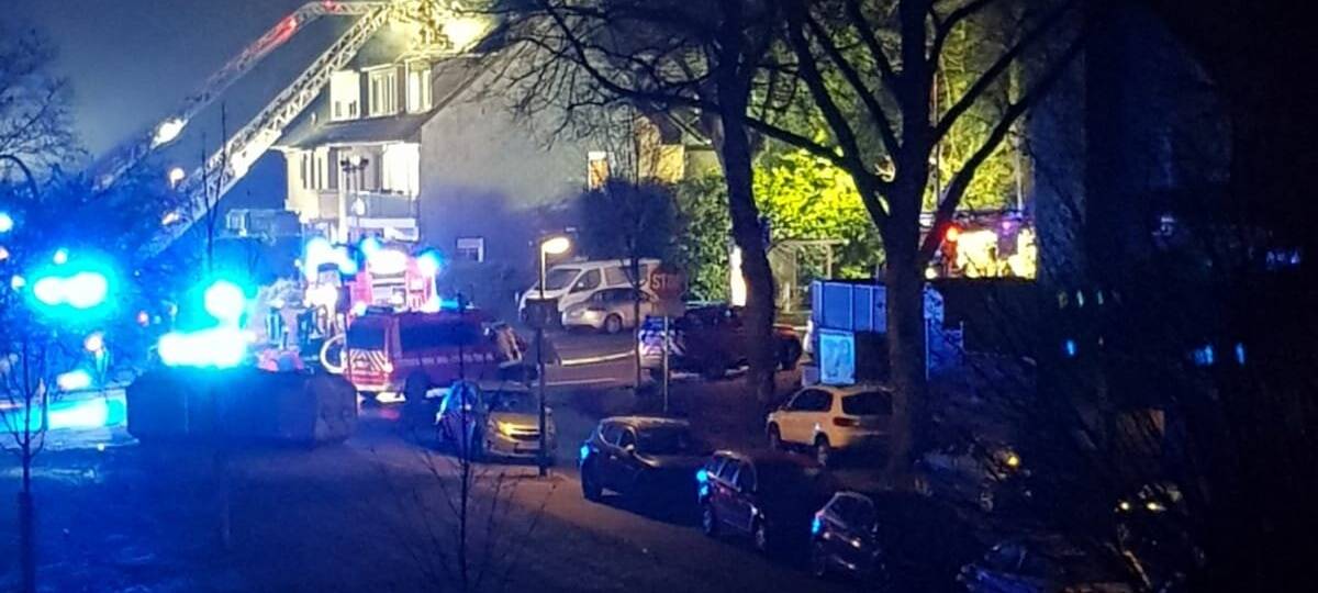 Feuer in Essen: Junger Mann erleidet schwere Brandverletzungen