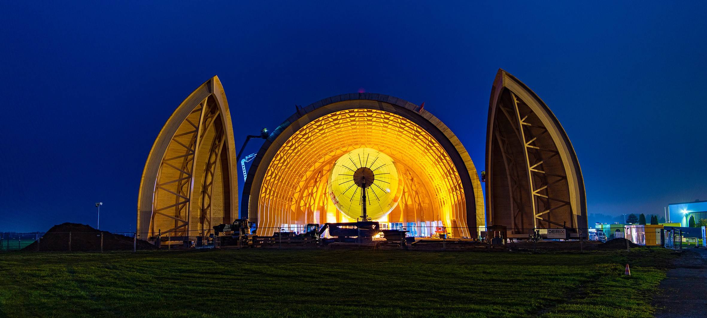 Essen: Neue Halle für Luftschiff Theo fast fertig