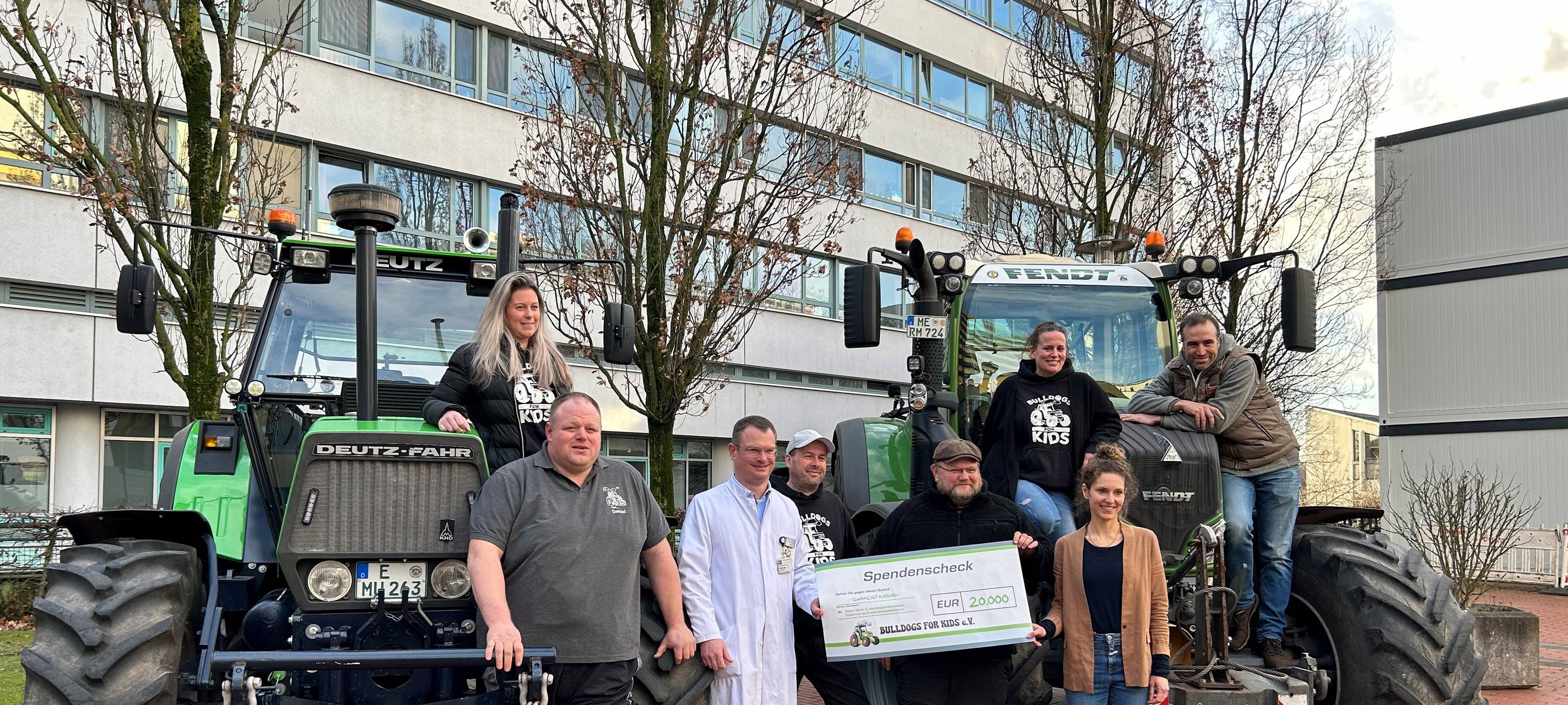 Uniklinik Essen freut sich über Spende für kranke Kinder