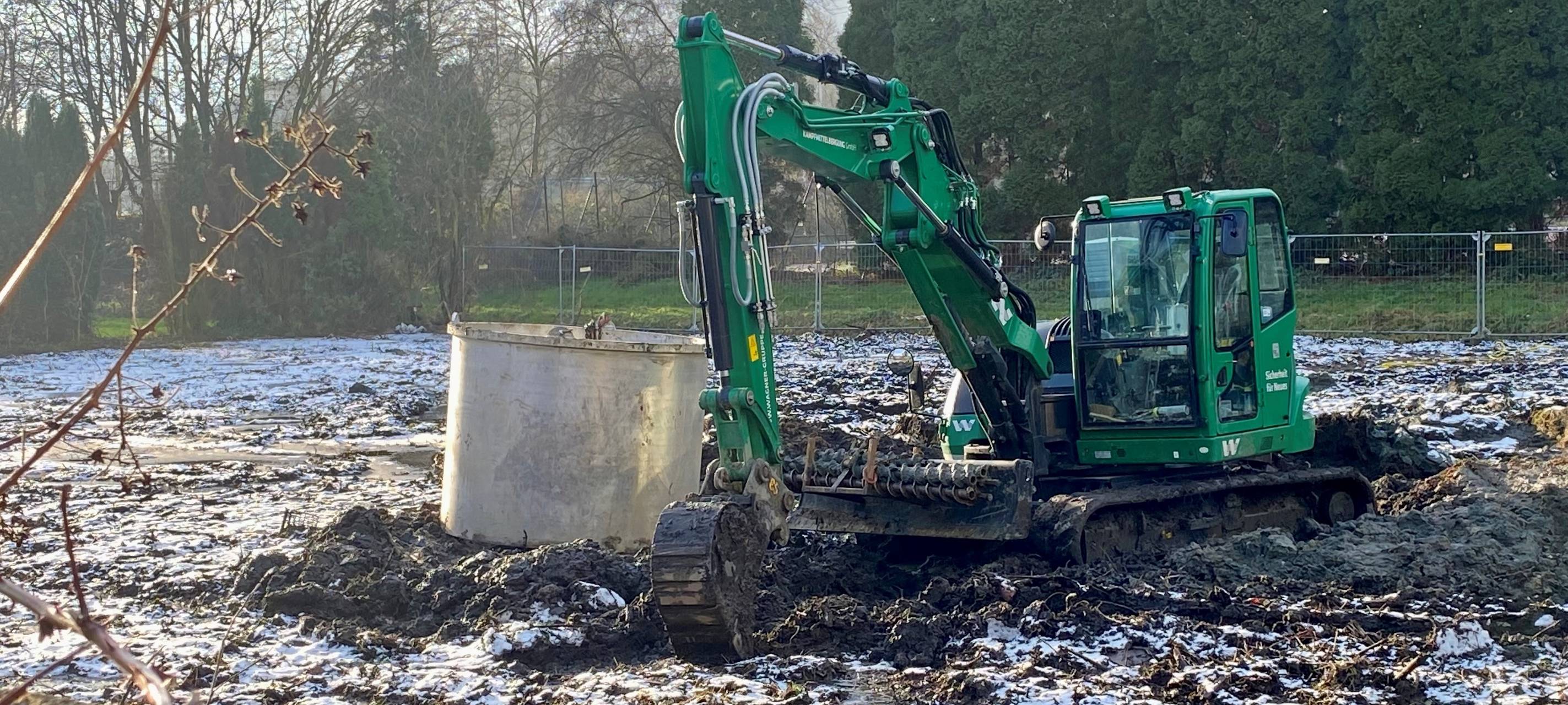 Fundort Bomben-Entschärfung Essen-Frintrop Jan 2023
