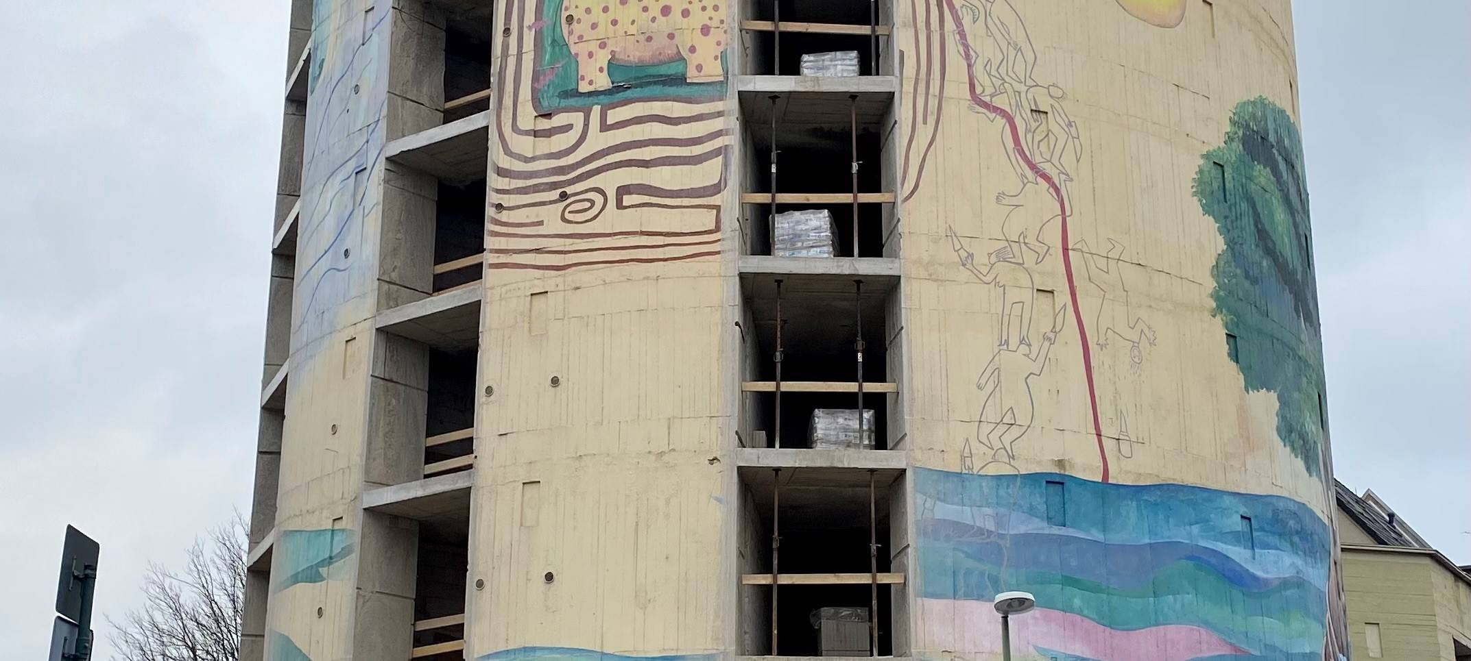 Bunker in Essen wird zum Wohnhaus umgebaut