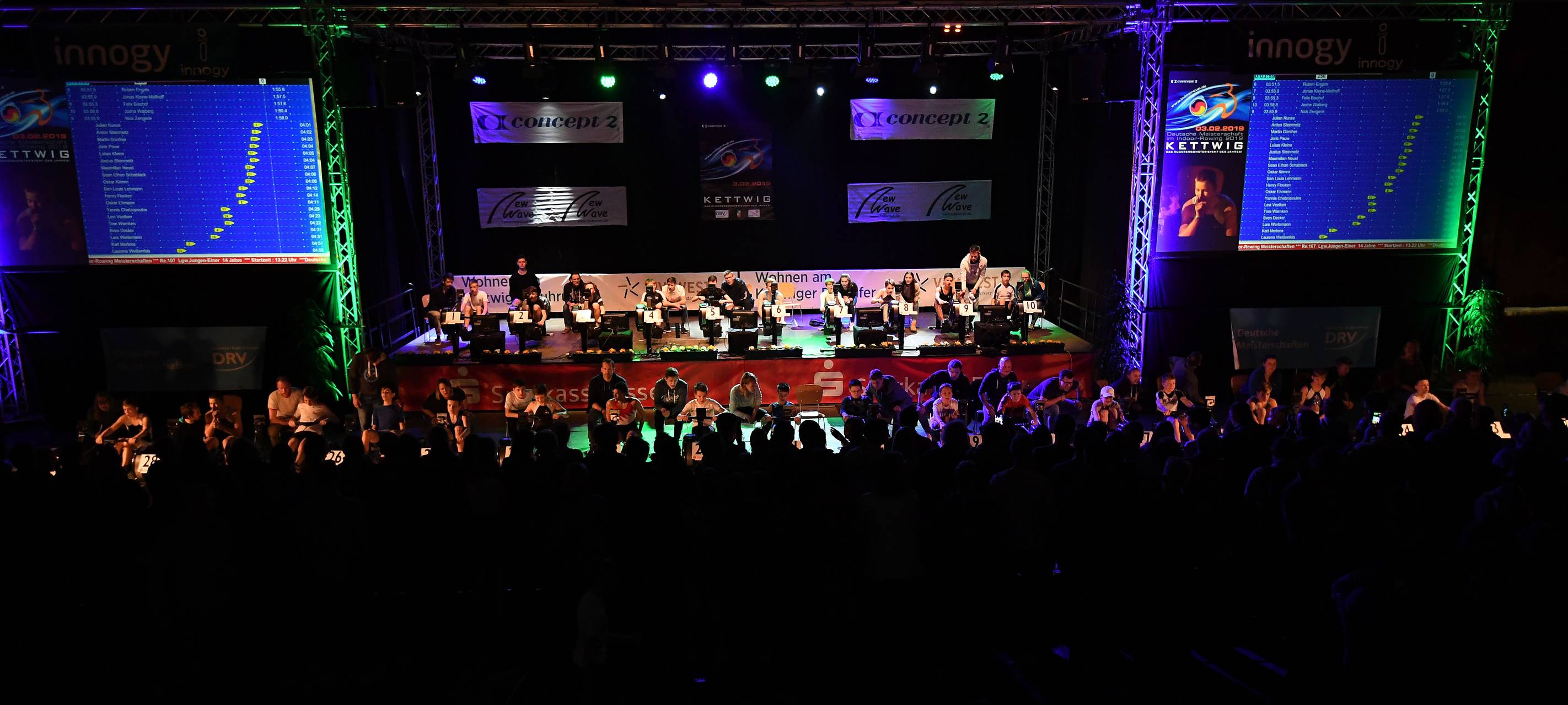 Wettbewerb in Essen: Rudern ohne Wasser