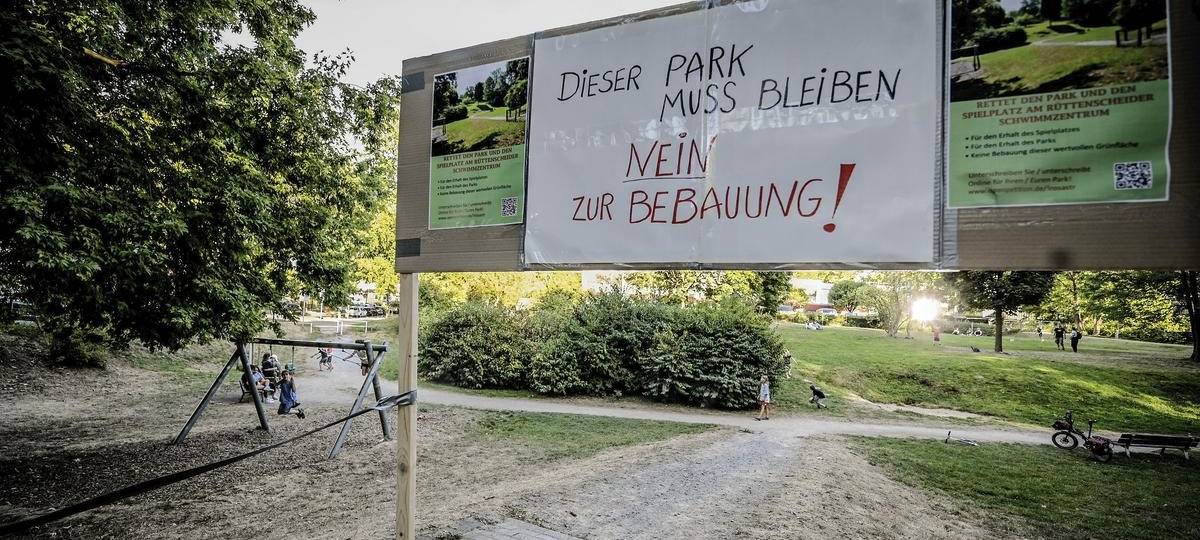 Streit in Essen geht in nächste Runde - Park vs. neue Schule aus Holz
