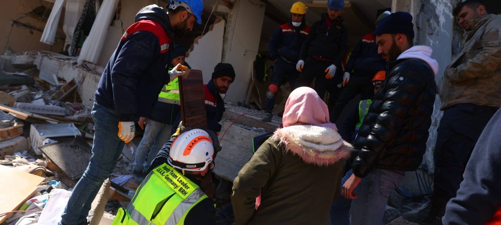 Erdbebenhilfe I.S.A.R. Germany in Türkei