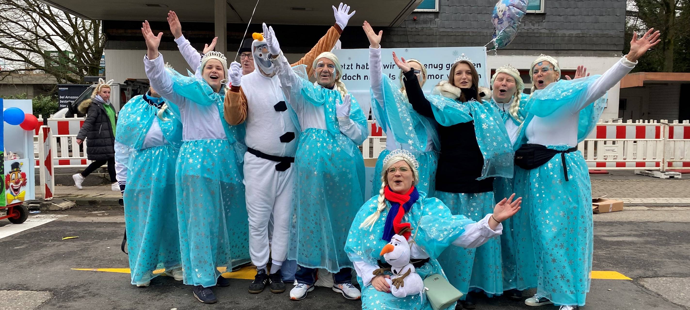 Karnevals-Umzug in Kupferdreh