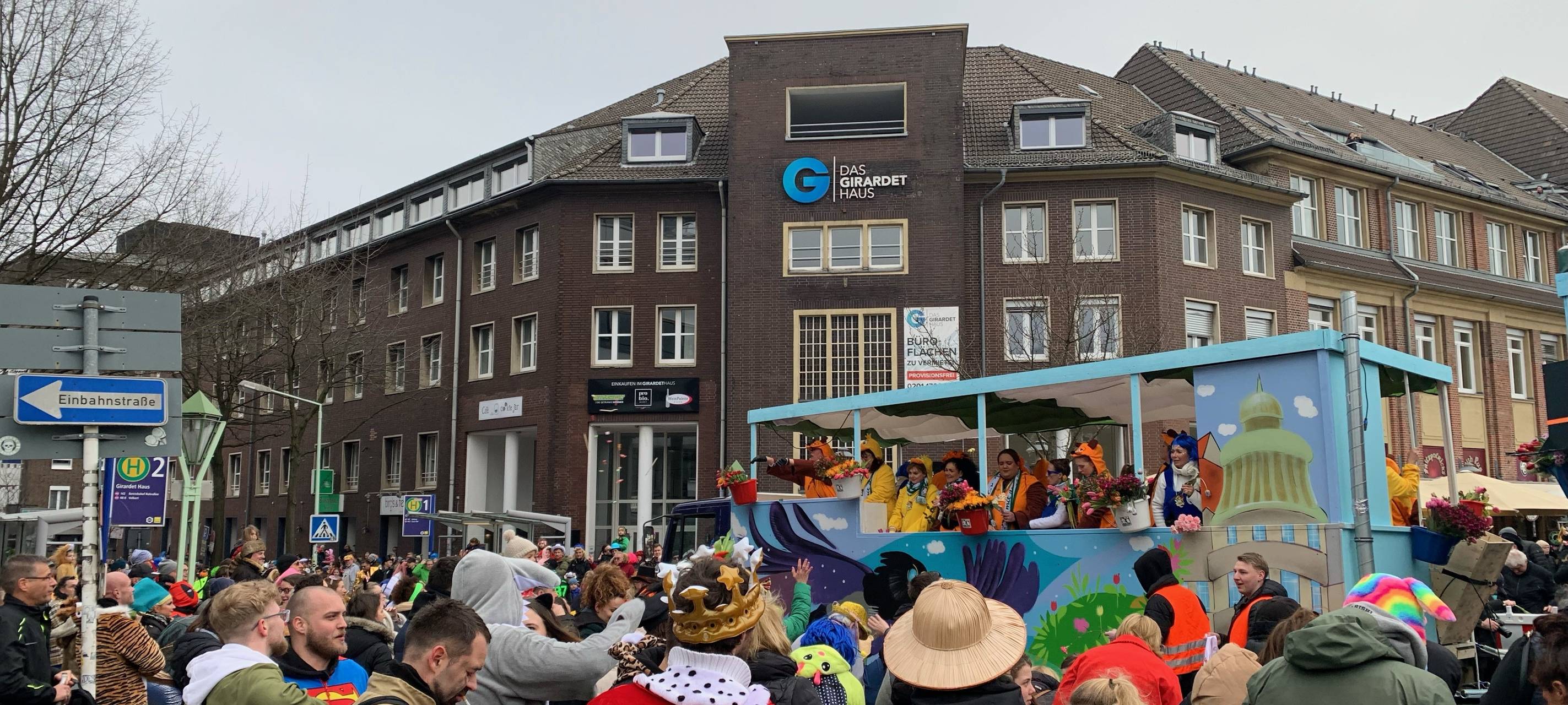 Karnevals-Umzug in Rüttenscheid