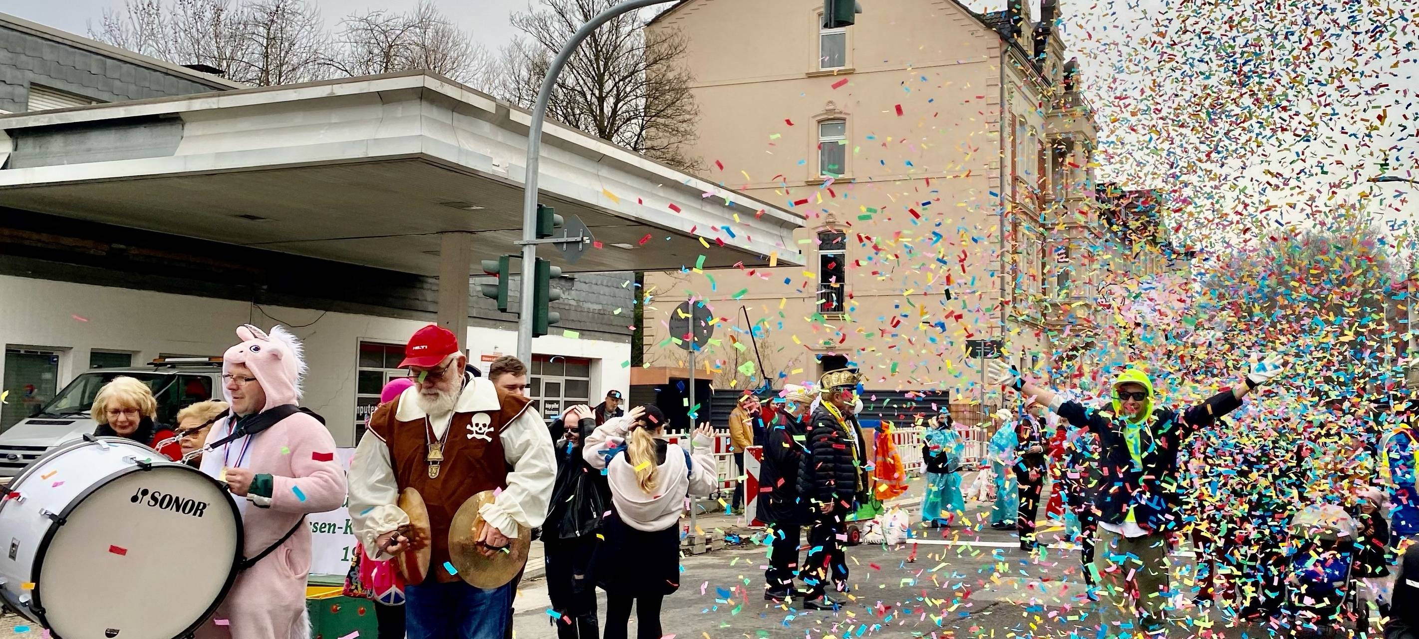 Karnevals-Umzug in Kupferdreh
