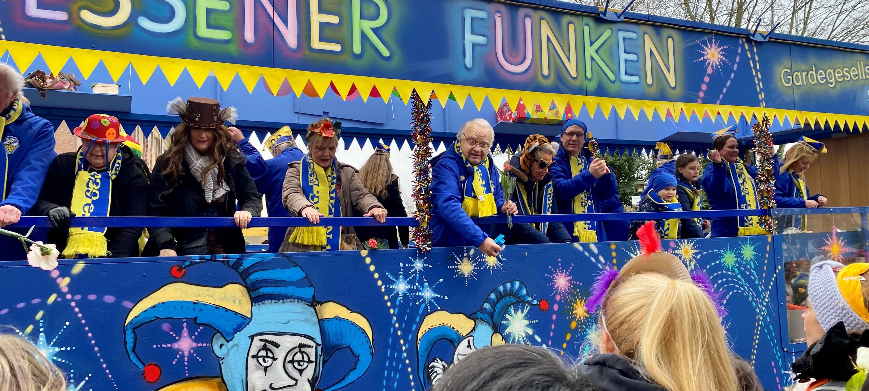 Karnevals-Umzug in Rüttenscheid