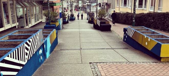 Essen-Steele wird bunter zwischen S-Bahnhof und Stadtzentrum