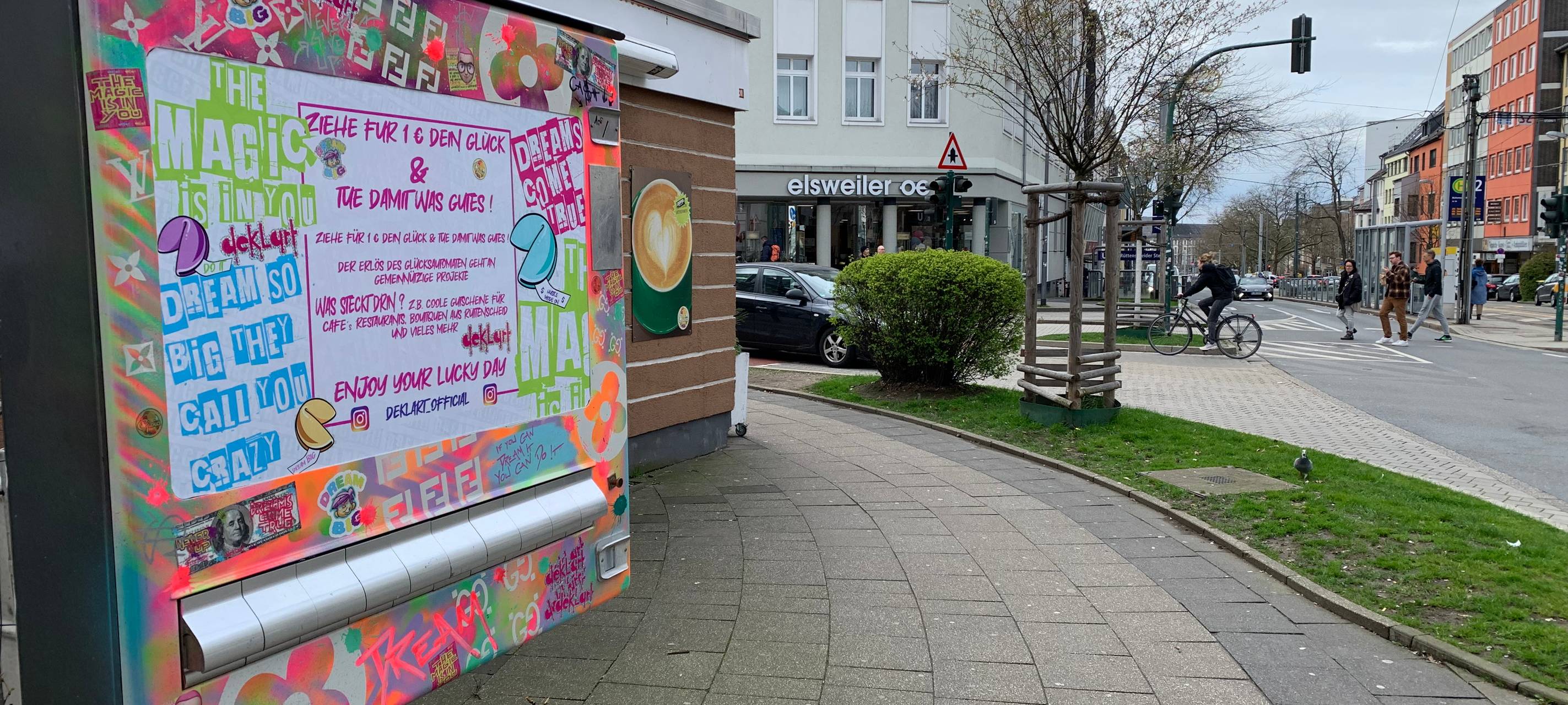 Glücks-Automat-Glücksautomat-Rüttenscheider-Stern-Radio-Essen