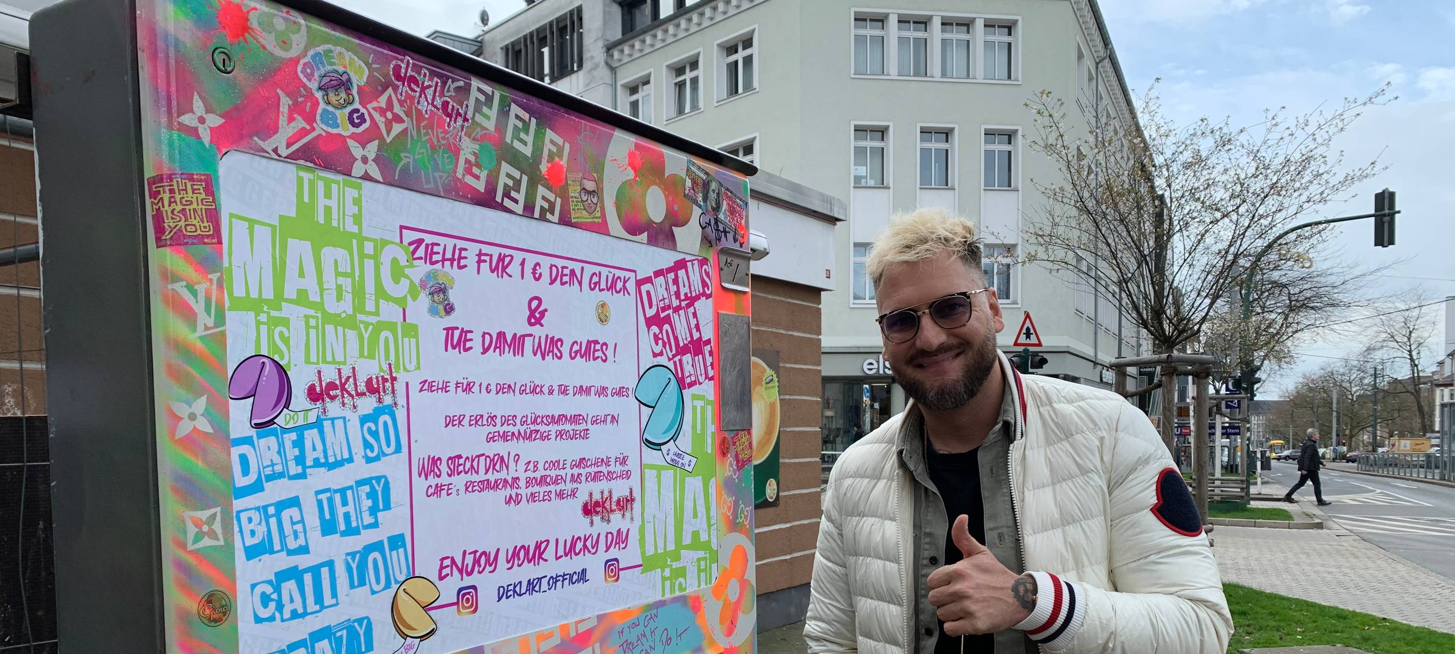 Glücks-Automat-Glücksautomat-Rüttenscheider-Stern-Radio-Essen-deklart