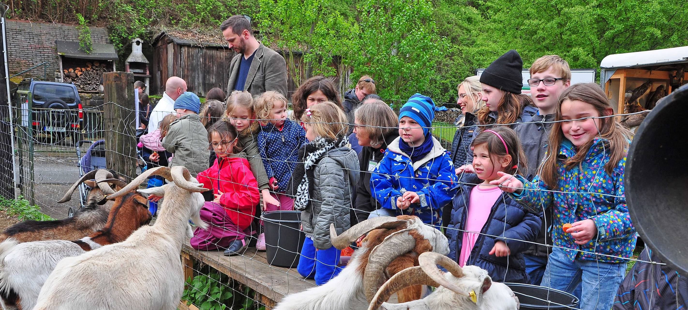 Ostern in Essen: Tag der offenen Tür im Tiergehege Wichteltal
