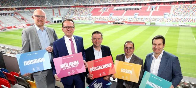 Große Sportveranstaltung in Essen mit Spitzensportlern