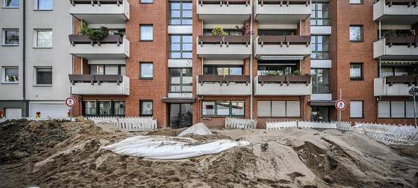 Viele Schäden nach Bombensprengung in Essen