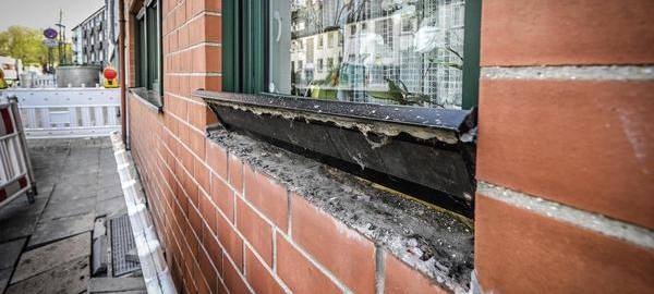 Viele Schäden nach Bombensprengung in Essen