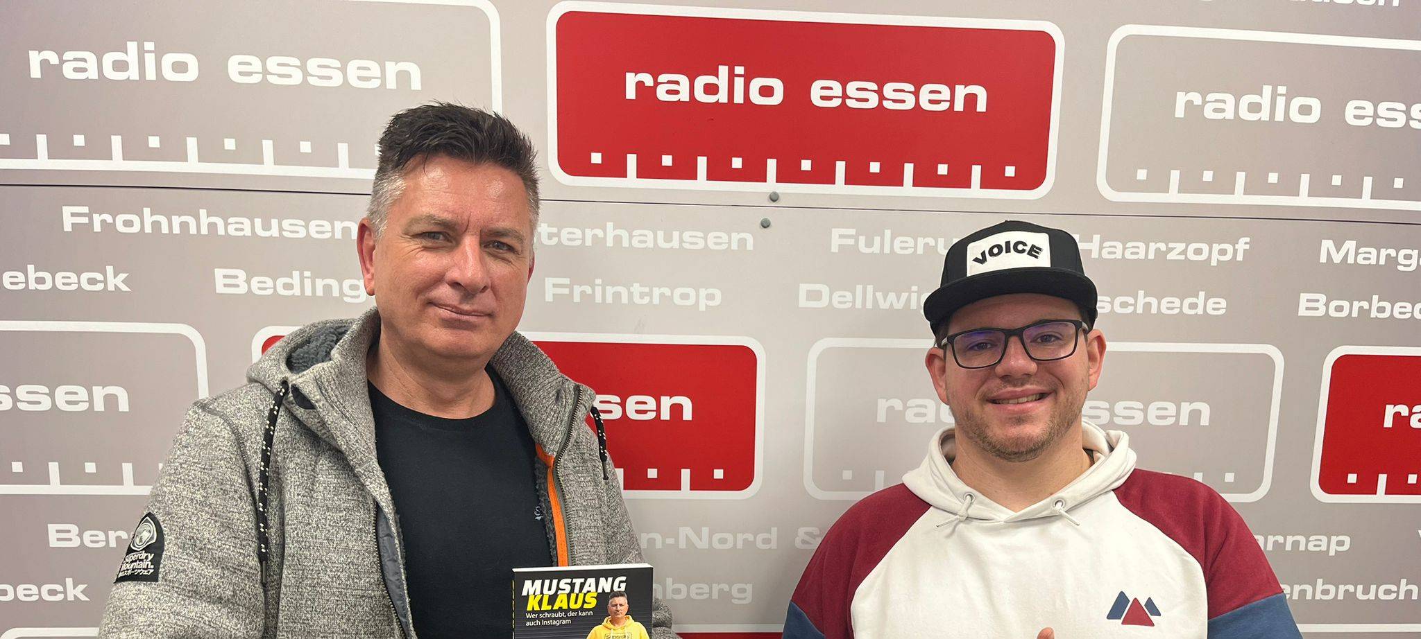 Mustang Klaus aus Essen im Radio Essen-Interview