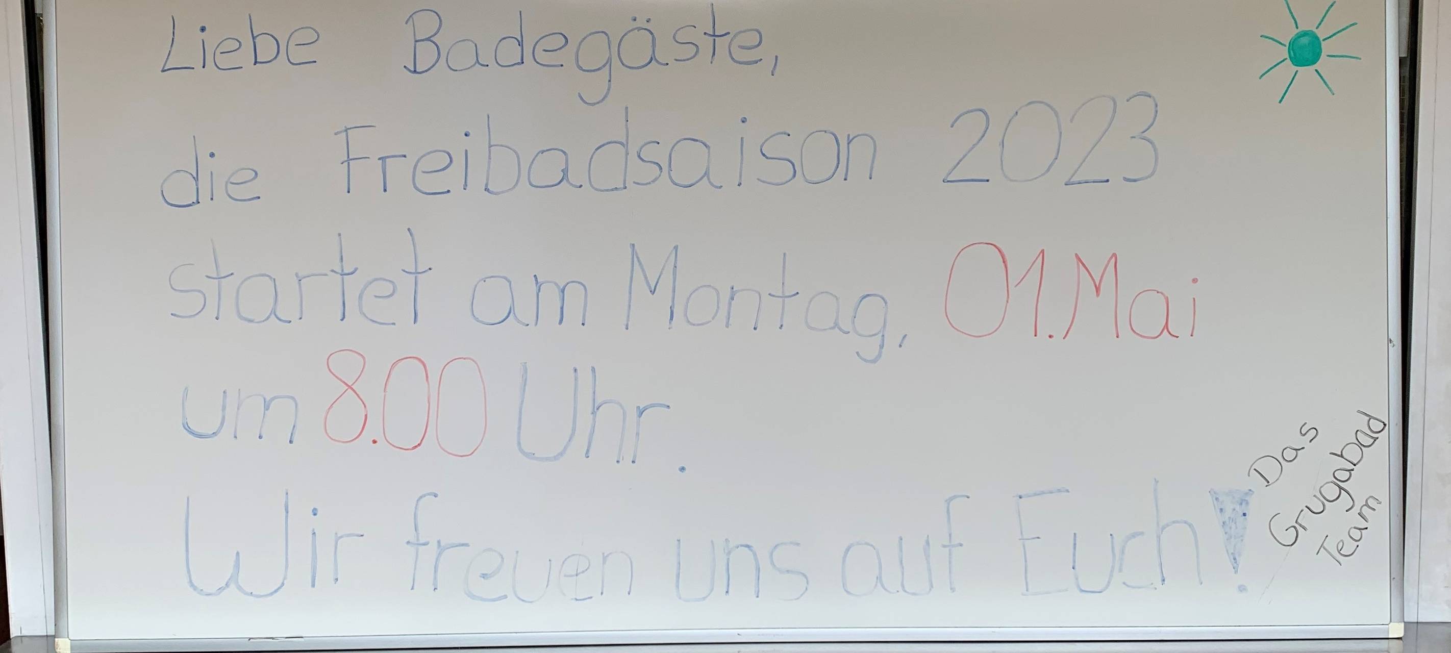 Grugabad in Essen startet in die neue Saison