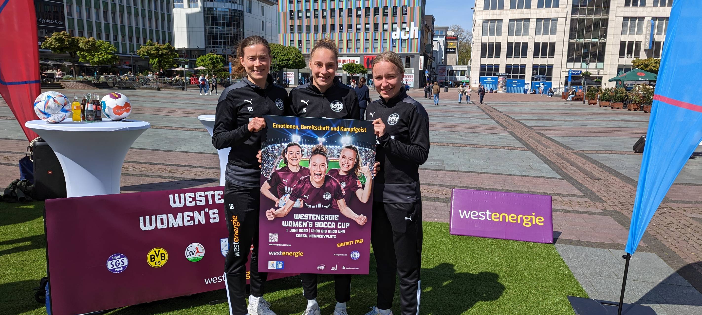 SGS Essen nimmt an Kleinfeldfußball-Turnier teil