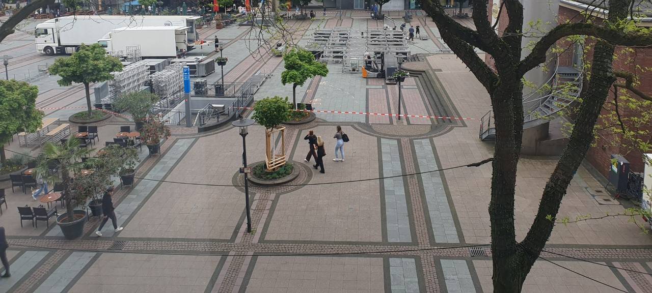 Essen Original: Aufbau in der Innenstadt beginnt