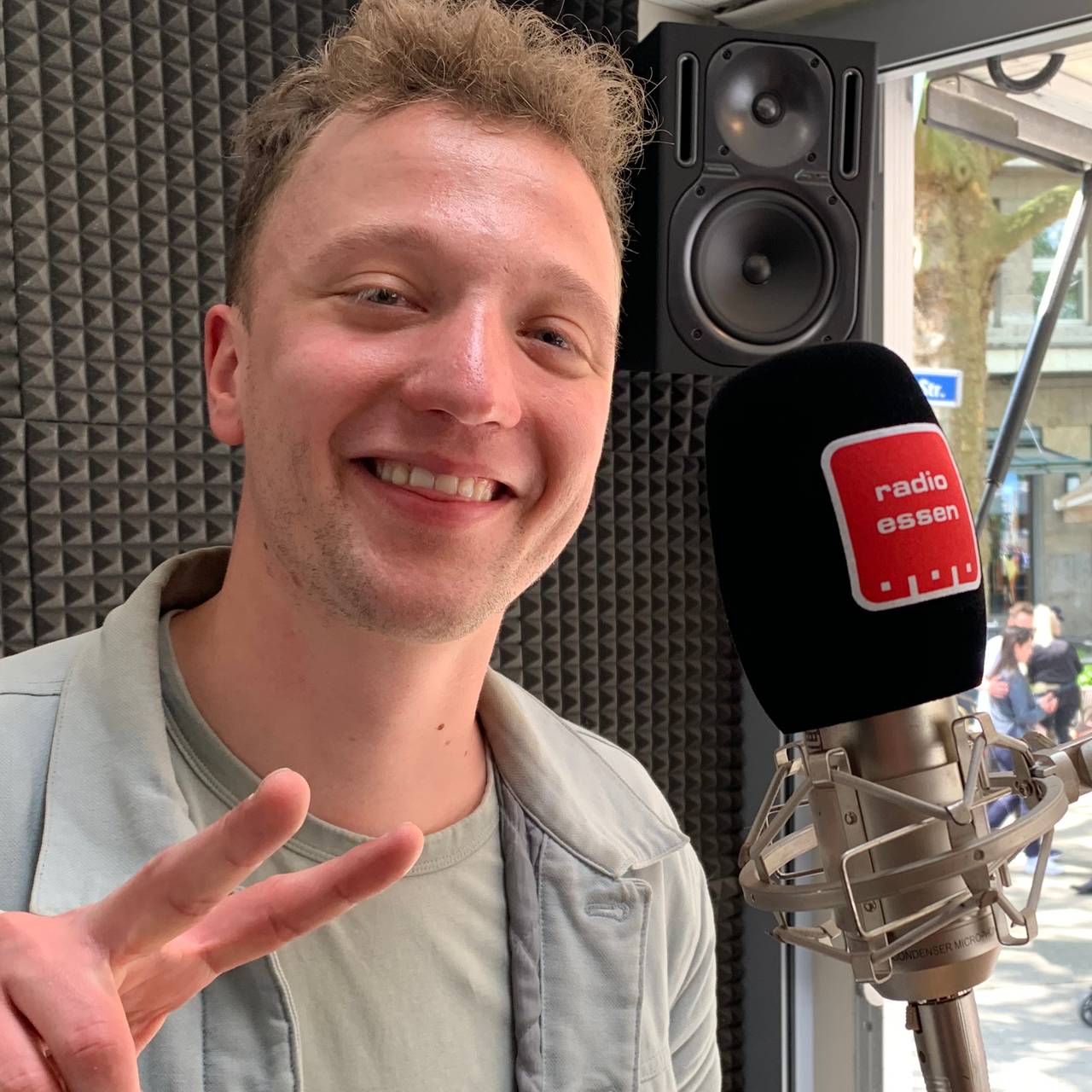 Joris im Radio Essen-Interview bei Essen Original