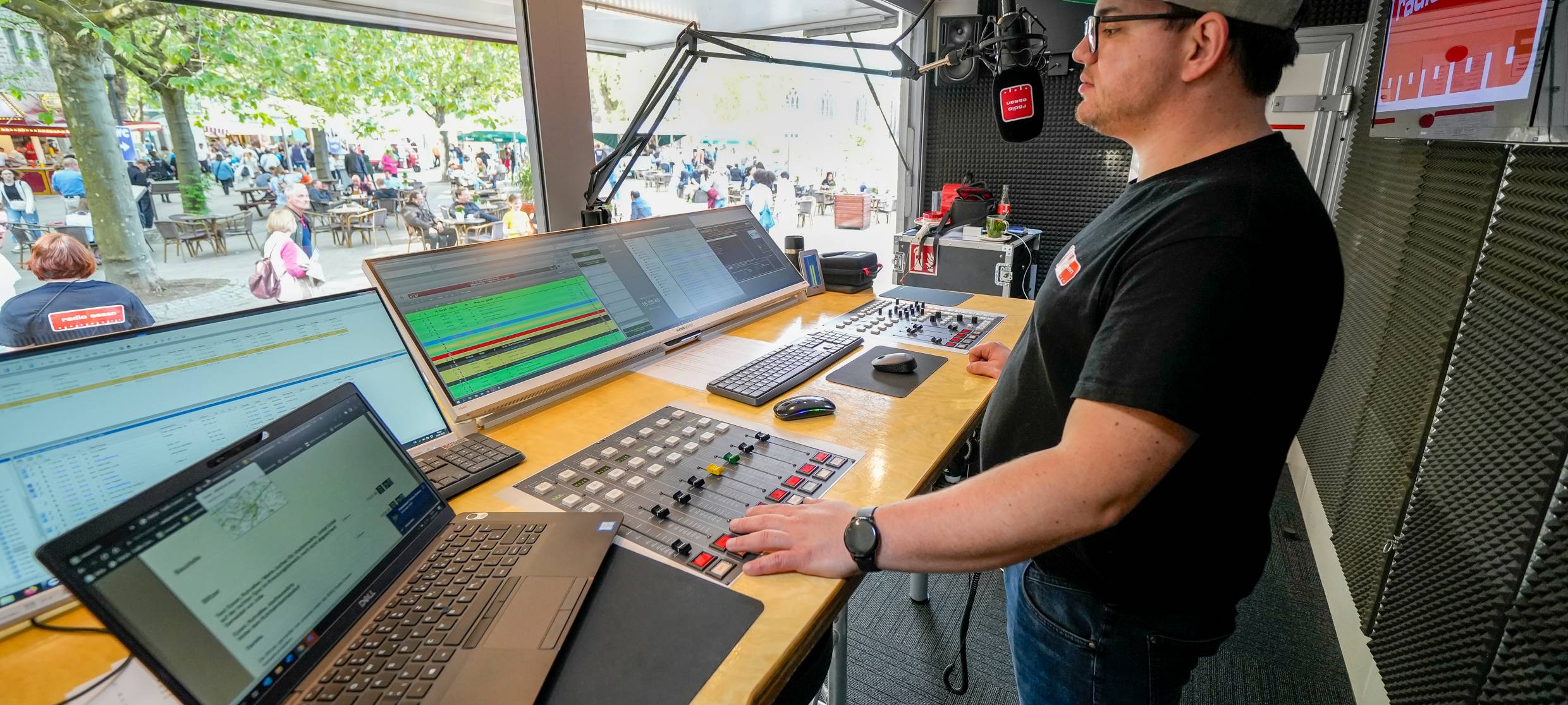 Radio Essen bei Essen Original: So war das Wochenende rund um das gläserne Studio