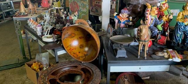 Flohmarkt in Essen im ehemaligen Schaustellermuseum