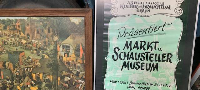 Flohmarkt in Essen im ehemaligen Schaustellermuseum