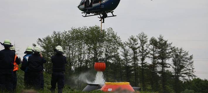 Großübung in Essen: Feuerwehr probt Waldbrand