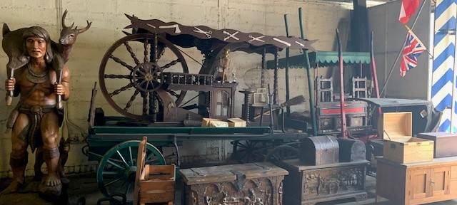 Flohmarkt in Essen im ehemaligen Schaustellermuseum