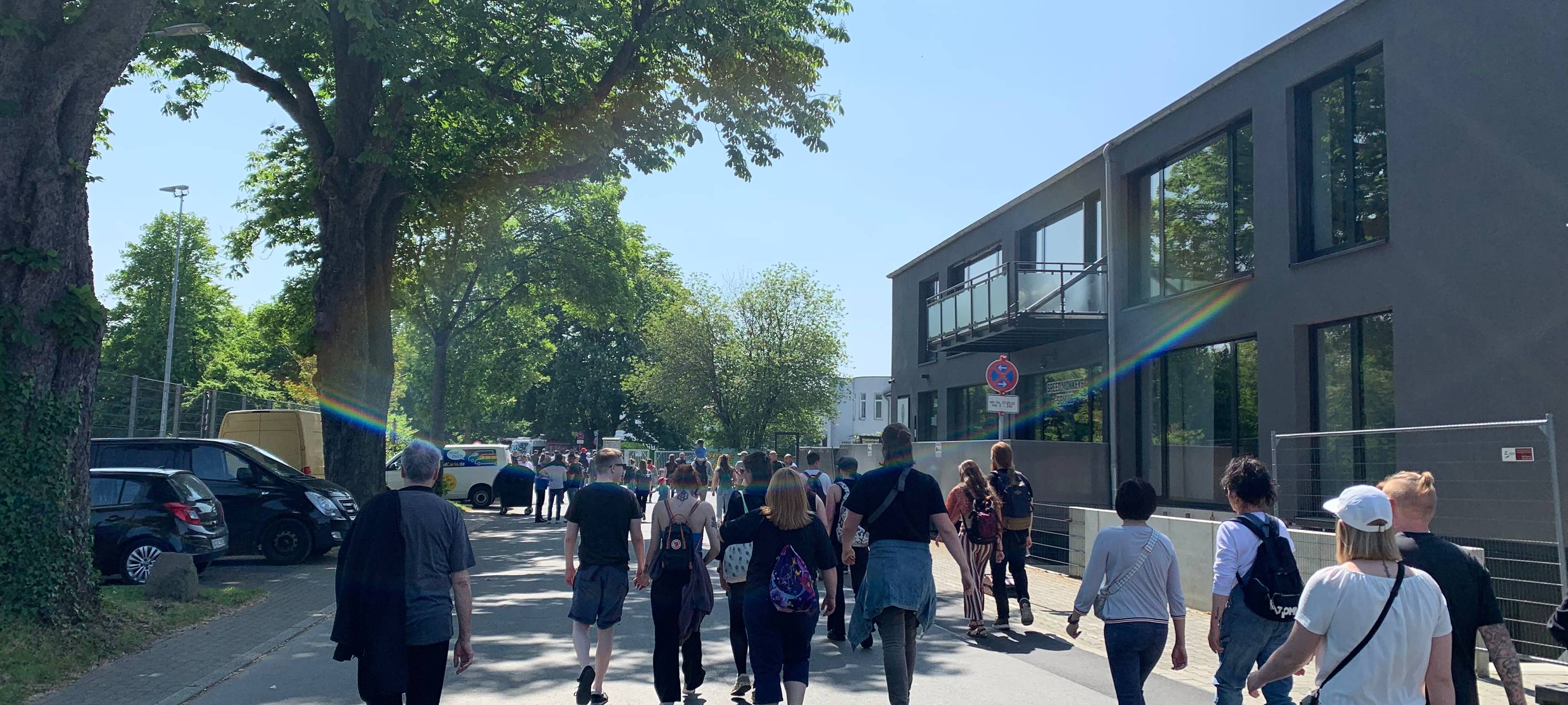 Stimmung in Essen auf dem Pfingst Open Air