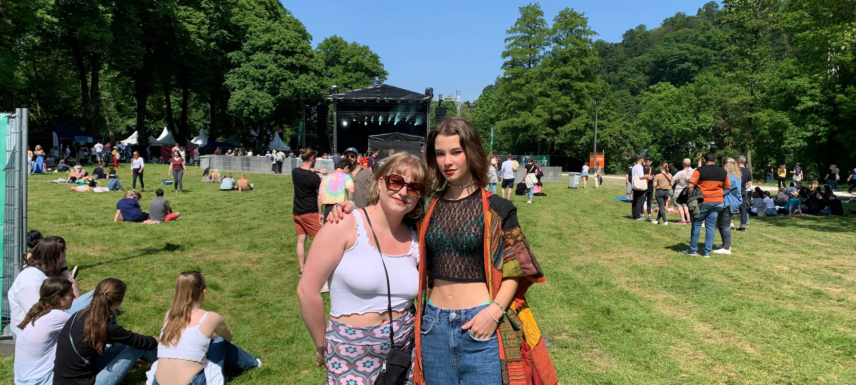 Stimmung in Essen auf dem Pfingst Open Air