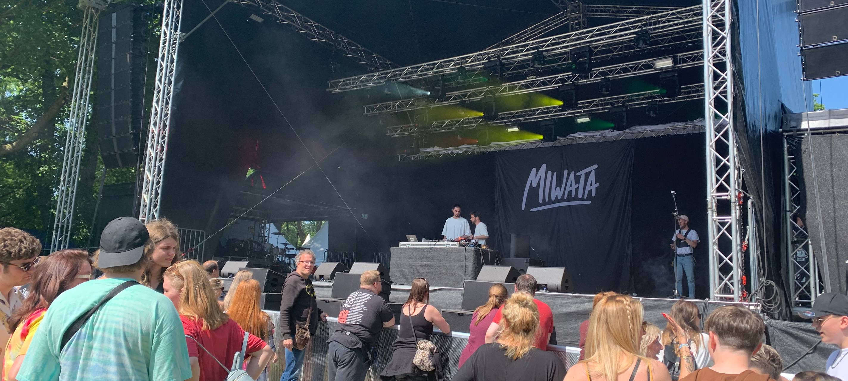 Stimmung in Essen auf dem Pfingst Open Air