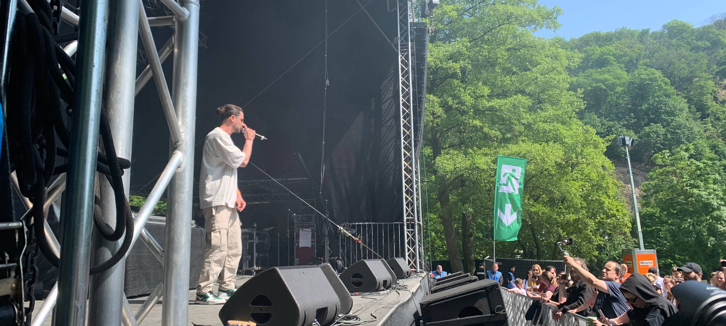 Stimmung in Essen auf dem Pfingst Open Air