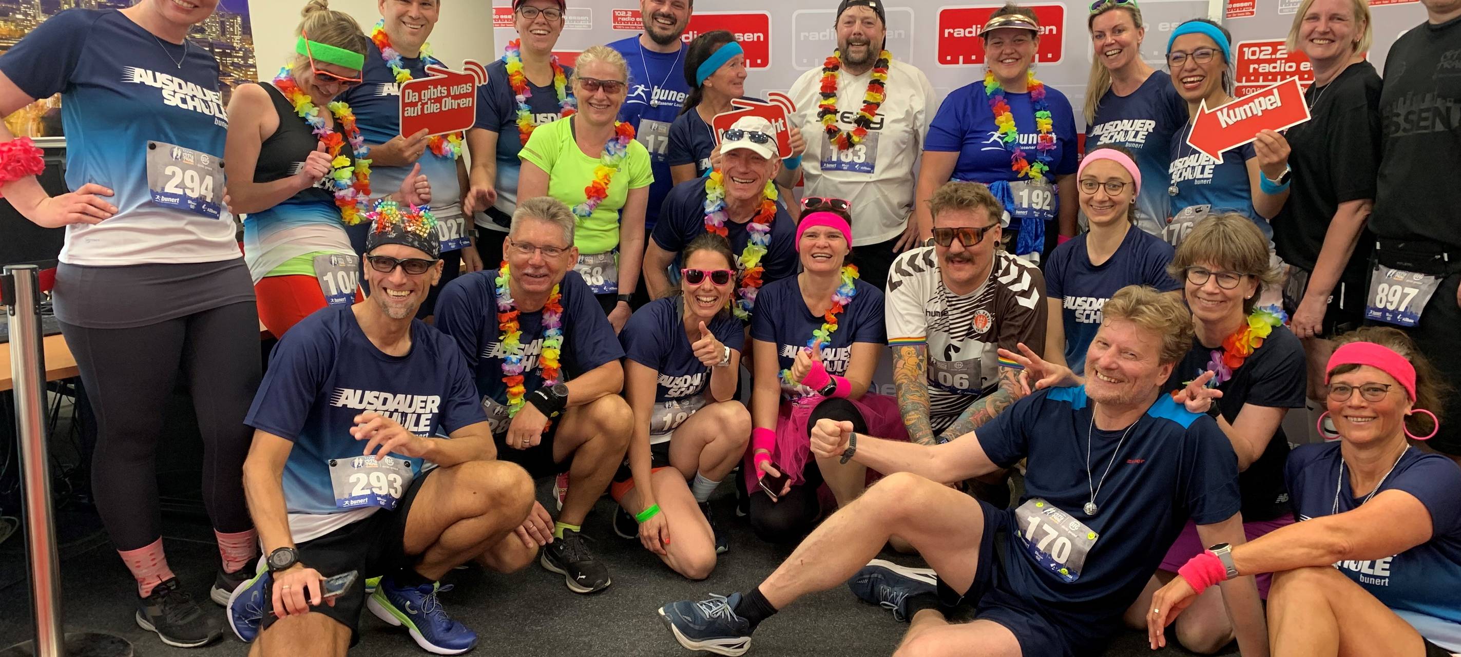 BIG City Trail durch Radio Essen: So war der Lauf durch die Redaktion