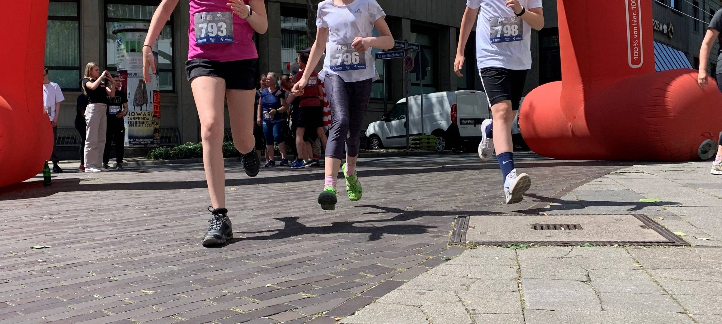 BIG City Trail durch Radio Essen: So war der Lauf durch die Redaktion